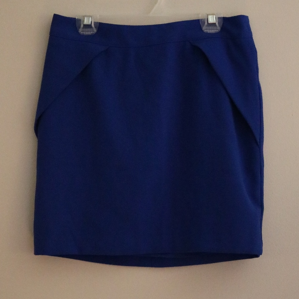 Blue Mini Skirt